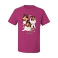 thumbnail image 2 of Wild Bobby, If It's Not a Collie It's Just a Dog Gift | Mens Dog Lover Graphic T-Shirt, Fuschia, 3XL, 2 of 4