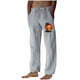 thumbnail image 2 of Puntoco Pantalones casuales largos para hombre, pantalones casuales con estampado de moda para hombre, cintura elástica con bolsillos, pantalones deportivos, 2 of 4