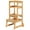 Natural, variant on SDADI Mother's Helper Adjustable Height Kids Kitchen Step Stool, Espresso