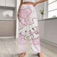 thumbnail image 2 of Wp6011992-cinnamoroll-easter-wallpapers Womens Comfy Pajama PJ Pants Lounge Pants Sleepwear Drawstring PJ Bottoms Pants, 2 of 7