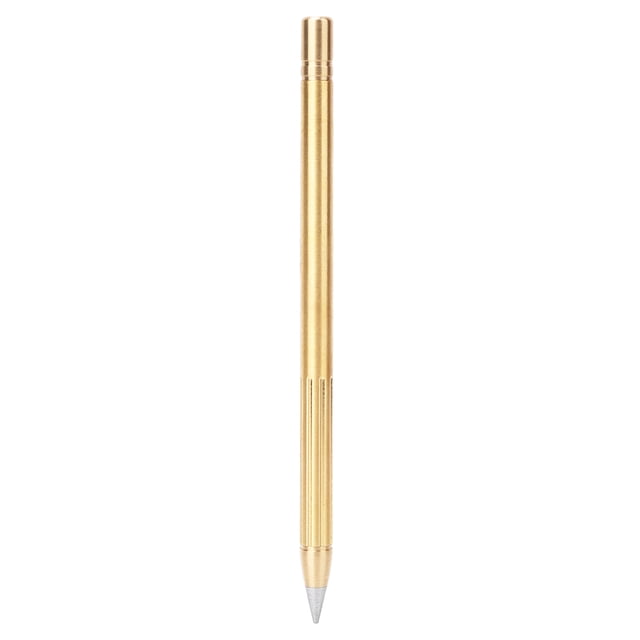 FloreceBien-Bolígrafo de latón con punta de aleación, herramienta de escritura Retro, colección de regalo, papelería, suministros escolares y de oficina