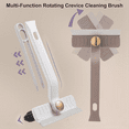 thumbnail image 2 of Multi-Function Rotating Crevice Cleaning Brush, Space Brush,Hard-Bristled Brush,360 Degree A, 2 of 8