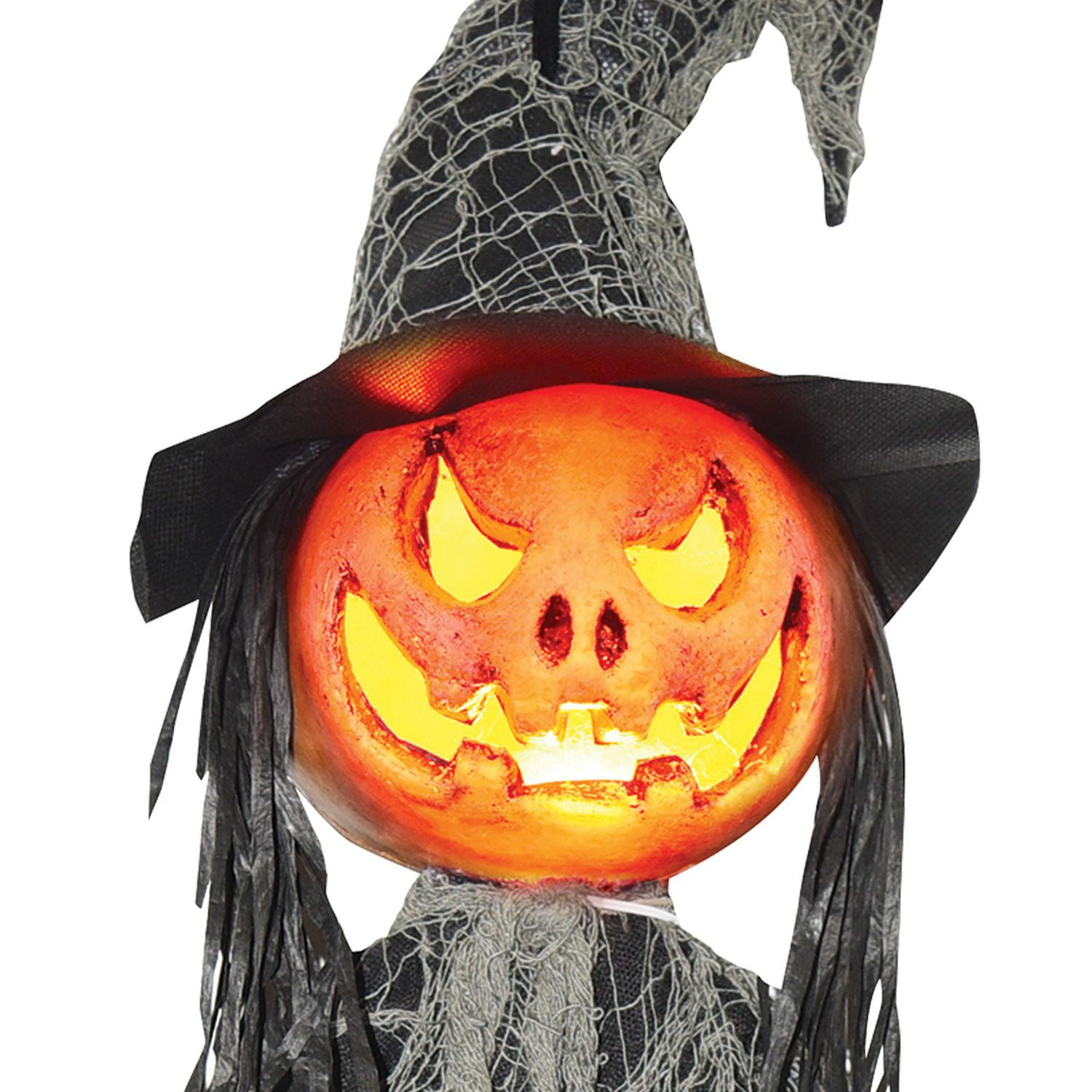 WAY TO CELEBRATE 35IN LIGHT UP SCARECROW, 35IN LIGHT UP DARK SCARECROW