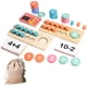 thumbnail image 4 of Juguetes de matemáticas Montessori, juguetes de conteo, coordinación mano-ojo, juguetes de educación temprana, material didáctico de aritmética para, 4 of 9