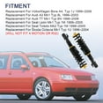 thumbnail image 4 of JDMSPEED New Gold Coilover Suspension Replacement For Volkswagen Golf Mk4 Coilovers 2WD Only A4 1998-2005, 4 of 4