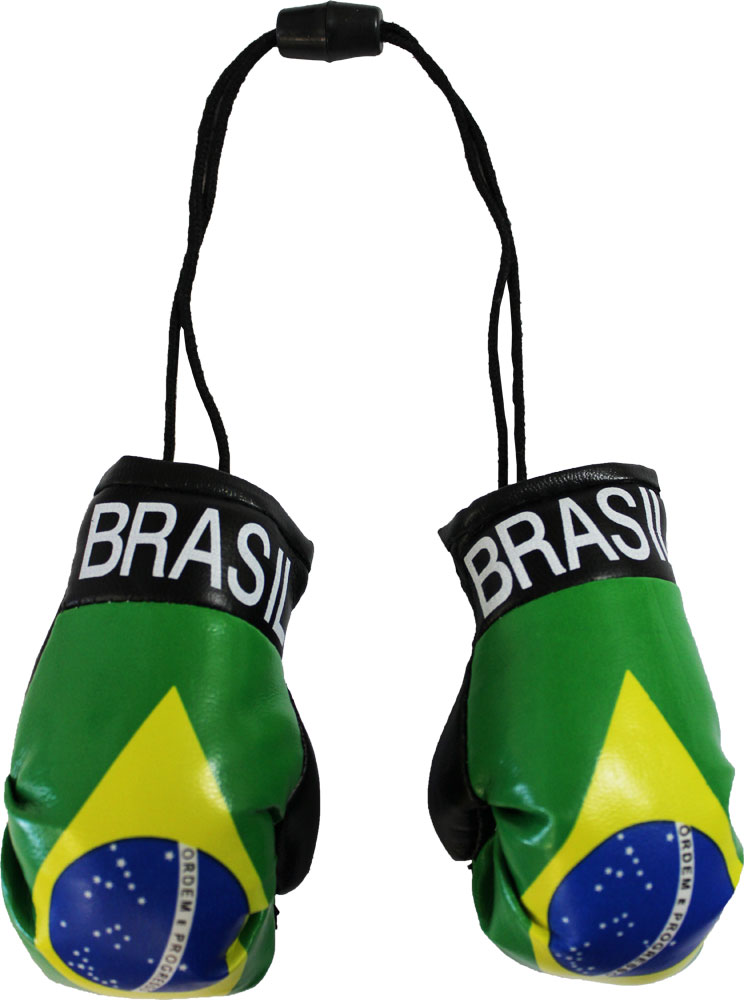 Brazil Mini Boxing Gloves