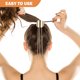 thumbnail image 4 of unbranded Gold Metal Ponytail Cuff Hair Rope for Women with Tassel Stylish High Ponytail Holder Accessory, 4 of 8