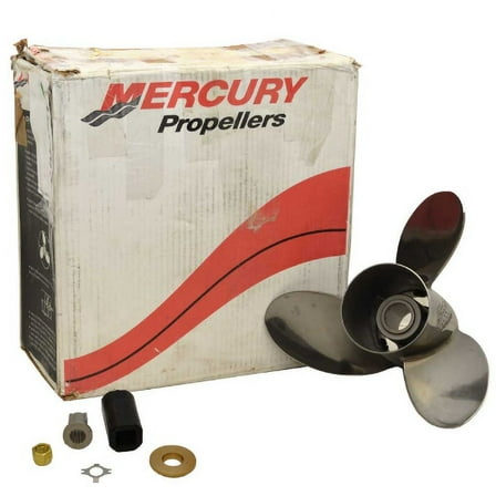 Mercury Marine Laser II Boat Propeller 48-16545A46 | LH 13 7/8 x 21 P