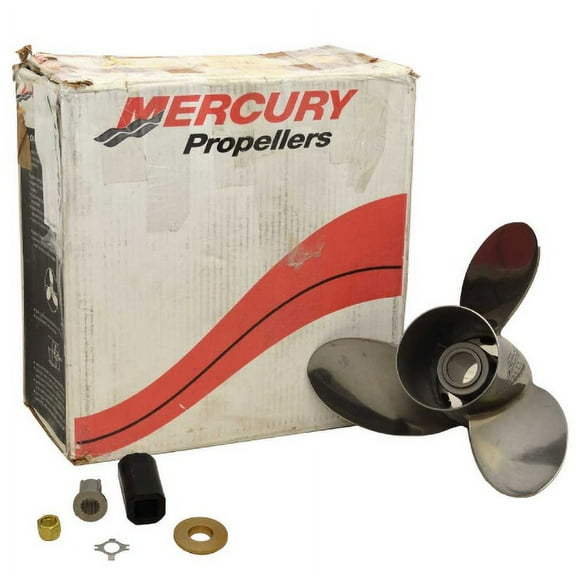 Mercury Marine Laser II Boat Propeller 48-16545A46 | LH 13 7/8 x 21 P
