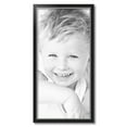 thumbnail image 2 of ArtToFrames 15x31 inch Black Velvet with Silver Picture Frame, Black MDF Poster Frame (4691), 2 of 8