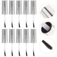 thumbnail image 3 of 10Set Nail Polish Bottle Caps Silver Round For Salon Use Nail Care, 3 of 8