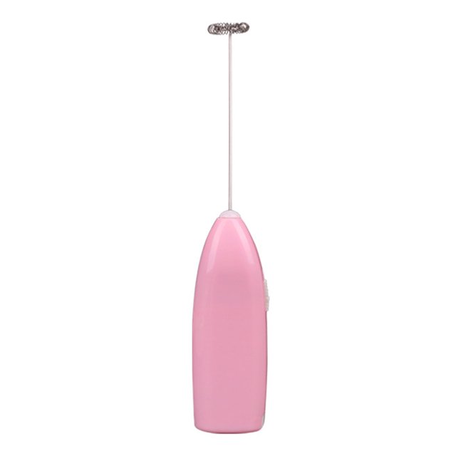 Batidor de huevos eléctrico Bebida de leche Licuadora de café Batidor de huevos Agitador (Rosa) Likrtyny Para estrenar