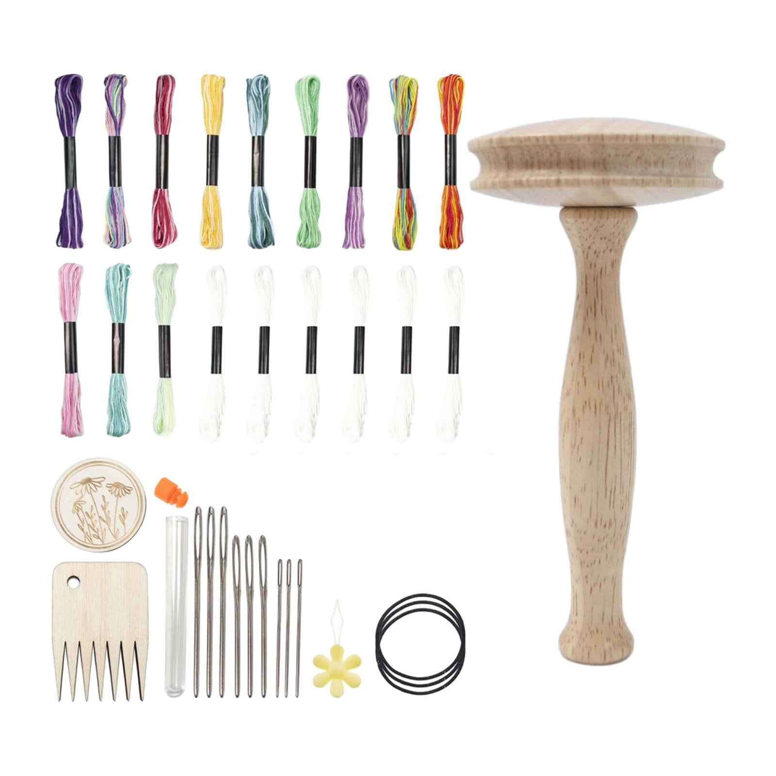 FVDPWYE Darning Supplies Set Wooden Darning DIY Compact Sewing Tool Cute for Sock Sewing