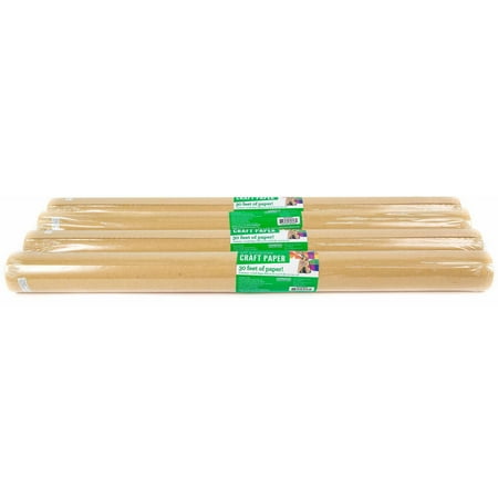 Brown Craft Paper, 4 Rolls by Horizon Group USA - Walmart.com
