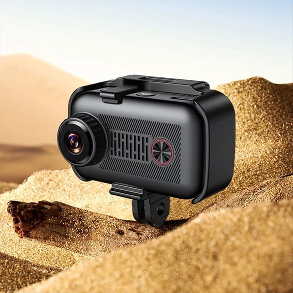 Nueva Cámara Deportiva Inalámbrica S7 2K Ultra HD con Aplicación WiFi para Perros y Gatos. Cámara de Acción con Collar para Grabar Videos en Exteriores.