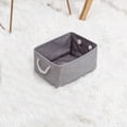 thumbnail image 1 of WREESH Panier de Rangement Pliable pour Jouets avec Poignée en Corde de Coton, 1 of 3