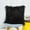 Black, variant on 1PC Nordic Posh Style Of Home Decor With Super Soft Plush Faux Fur Throw Square Pillow Multi Colors 17.7*17.7 Inch