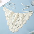 thumbnail image 4 of VJGBEGW Women's Crochet Head Scarf Bandana Headband Vintage Head Kerchief Color #25, 4 of 4
