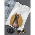 thumbnail image 3 of American Hairless Terrier Dog T-Shirt Women -Image by Shutterstock, Female Large, 3 of 4