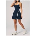 thumbnail image 6 of AEXTO Tennis Dress with Built in Shorts and Bra Athletic Dress for Women Summer Cut Out Twisted Golf Workout Dress, 6 of 16
