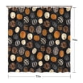 thumbnail image 5 of Halloween Patterned Pumpkins Shower Curtain 72"x72" ,Bathroom Decorative Shower Curtains Set with 12 Hooks,Modern Waterproof Washable Shower Curtain, 5 of 6