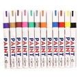 thumbnail image 1 of 12 Plumones de Graffiti en Colores Brillantes Surtidos, Impermeables y de Secado Rápido para Vidrio, Madera y Metal, 1 of 10