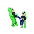 thumbnail image 3 of Homemiyn Inflatable Green Alien Costume Inflatable Costumes For Adults Or Kid (Adult 160-195cm), 3 of 3