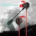 thumbnail image 1 of Hicess Earphone Dynamic Noise Reduction In-ear Heavy Bass Earpiece for Game, 1 of 8