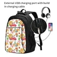 thumbnail image 2 of Yiaed Autumn Harvest Truck Print Laptop Backpack,Business Travel Durable Laptops Backpack with USB Charging Port,Water Resistant College Computer Bag, 2 of 5
