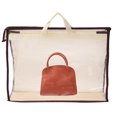 thumbnail image 5 of Unique Bargains Handbag Dust Bags, XXL Size PVC Dustproof Transparent Purse Protector, Beige, 5 of 5