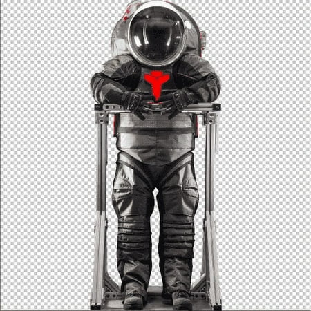 H69367 NASA Z-2 Space Suit Frame Prototype Astronomy Science Cardboard Cutout Standup Standee