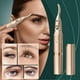 thumbnail image 3 of Rizador de pestañas eléctrico recargable USB con cepillo térmico Recortador de cejas 2 en 1 Herramienta de belleza para mujeres, control de temperatura de 62-75 °C, calentamiento rápido, efecto de, 3 of 7