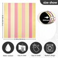 thumbnail image 5 of Yayeee Magnetic Dishwasher Cover for The Front Decoration Home Kitchen Machine Sticker Protector, Pink and Yellow Striped Pattern, 5 of 6