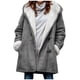 thumbnail image 2 of Puntoco Fashion - Chaqueta de abrigo de imitación para mujer con botones de invierno y manga larga Puntoco Puntoco-2885, 2 of 5