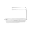 thumbnail image 2 of Sink Rack Kitchen Organizer Telescopic Sink Sponge Holder,Expandable Dish Caddy Drying Rack,Drain Basket Tray Caddy Shelf Scrubber and Adjustable Hanger with Towel Bar, 2 of 2