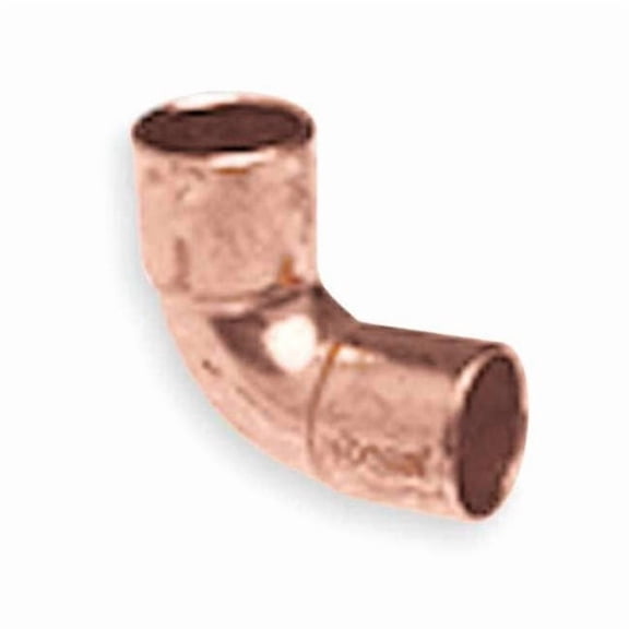 Nibco Elbow,90 Deg,Wrot Copper,1/2" Tube U607I 1/2