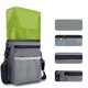 thumbnail image 4 of Bolsa de comida para perros, práctica bolsa de golosinas con dispensador de bolsas de basura para perros integrado (negro) TUNC Sencillez, 4 of 5