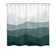 thumbnail image 2 of pstuiky Cortina de ducha con estampado digital de empalme degradado cortina de baño con cortina colgante cortina de ducha con patrón de partición de baño, 2 of 6
