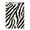 Silver, variant on Black White Abstract Zebras Pattern Acrylic Clipboard Drawing Board with Hook Writing Pad File Storage A4 Size Silver 12.5" x 9"