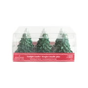 Green Christmas Tree Tealight Candles, 6ct. by Ashland-Christmas Candles