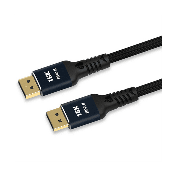 Displayport2.0 HD Video Cable 16K@60Hz 80Gbps Computer Graphics Display Cable for PC Laptop Monitor 2 Meter