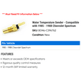 thumbnail image 2 of Water Temperature Sender - Compatible with 1985 - 1988 Chevy Spectrum 1986 1987, 2 of 2