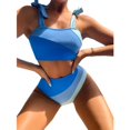 thumbnail image 2 of Traje de baño de dos piezas NikouMX para mujer con tirantes, 2 of 8