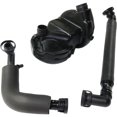 HTHY Crankcase Hose Oil Separator Tube Vent Valve Kit Fits Bmw E46 E39