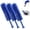 Blue 3pcs, variant on Bendable Microfiber Head, New Fan Cleaner Brush Reusable Dust Remover Washable ldeal for Electric Fans Air Conditioning, Home Car Vents, Curtain (Blue 1PC)