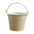 thumbnail image 5 of GOOHOCHY  Old Tin Flower Bucket French Country Decor Pot Vase Vases Pots for Plants, 5 of 8
