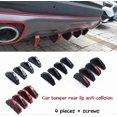thumbnail image 2 of For Buick Encore 20132019 Rear Spoiler Bumper Diffuser Lip, 4Pcs Carbon Fiber, 2 of 5