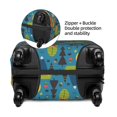 thumbnail image 2 of Yiaed Animals In Camping Print Travel Luggage Cover Suitcase Protector Fits 18-32 Inch Luggage Wheel Covers Patterned Elastic Luggage Anti-scratch（No luggage）-Small, 2 of 5