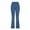 Blue, variant on Ayolanni Flare-Leg Womens Pants Black Jegging Solid Elastic Band Leggings Lounge Pants Women L