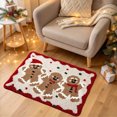 thumbnail image 4 of Dpityserensio Christmas Bath Mat,Non Slip Absorbent Rug for Bathroom Kitchen, Winter Holiday Decor, 4 of 6